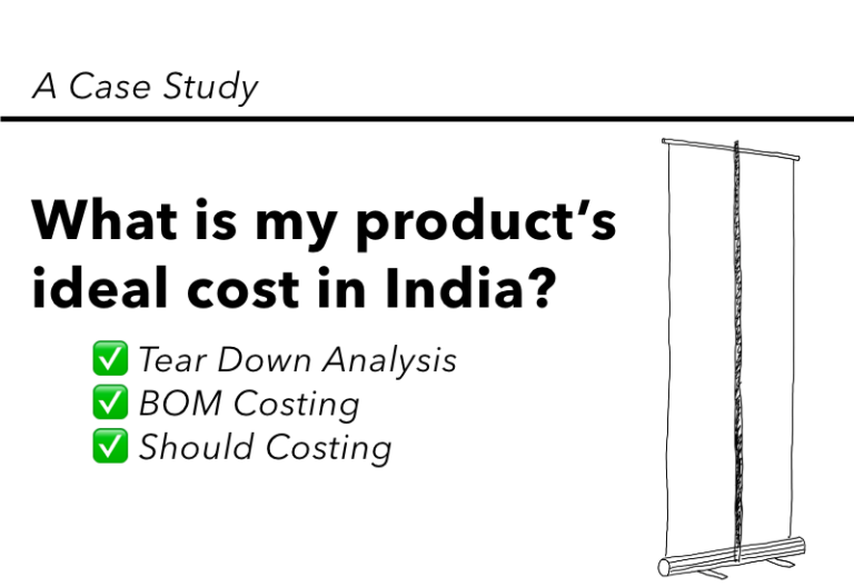 What is my product's ideal cost in India?