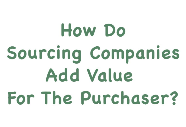 How do Sourcing Companies Add Value?
